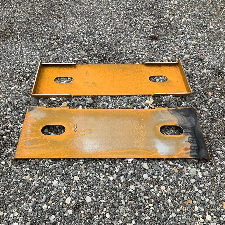 #1408 • Unused Skid Steer Weldable Quick-Attach Plates