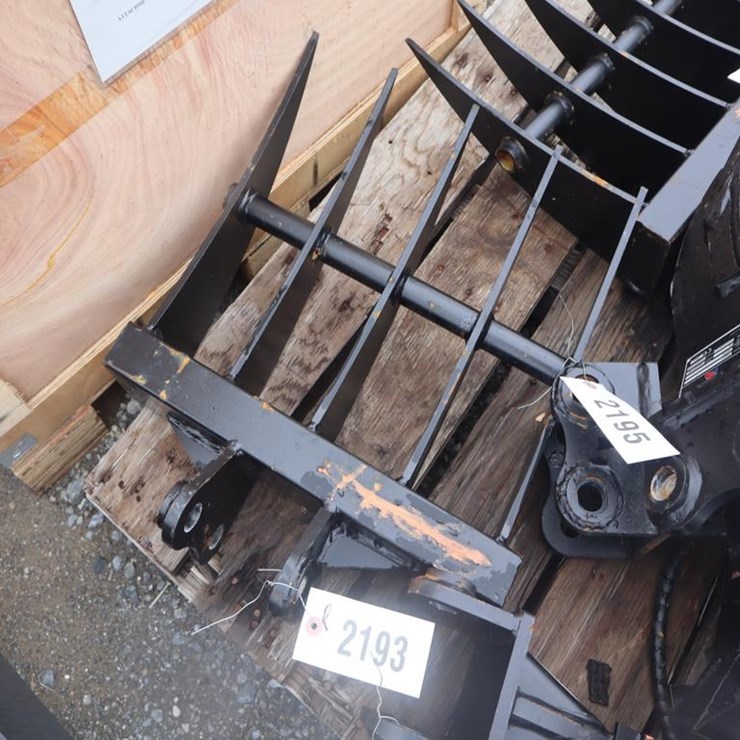 Excavator Rakes