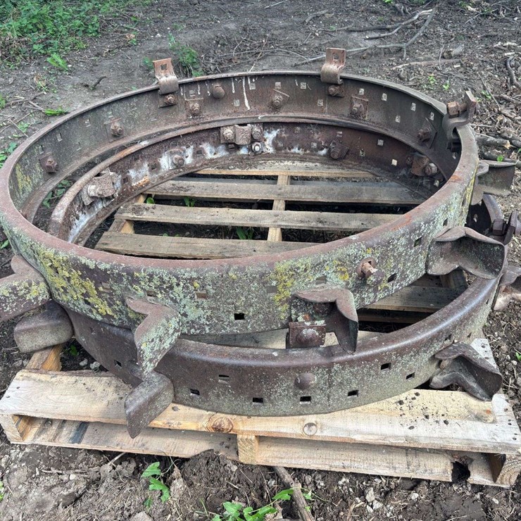 (2) 6" by 46" Steel Wheel Extensions