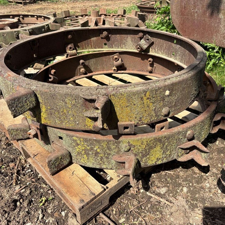 (2) 7" by 42" Steel Wheel Extensions