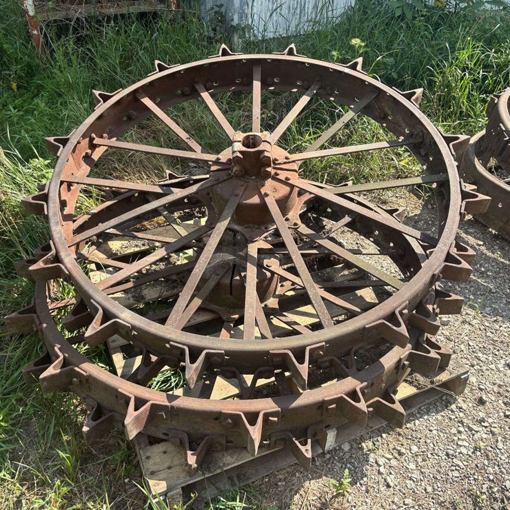 (2) Farmall F Series Steel Wheels