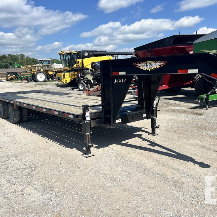 2019 H&H TRAILERS 20+5 GOOSENECK