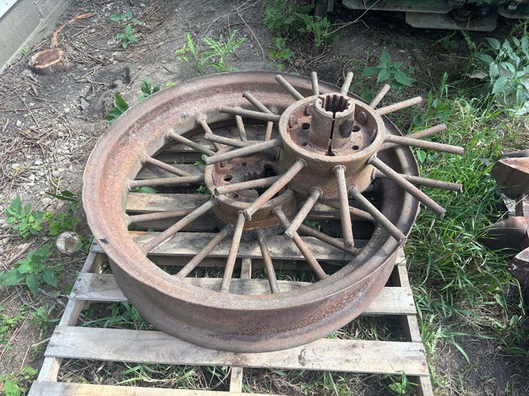 (2)-38"-by-8"-f&h-wheel-centers-and-rim-image-1