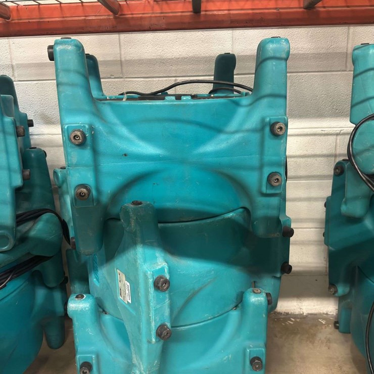 (3) Service Master Ace Turbo Dryers