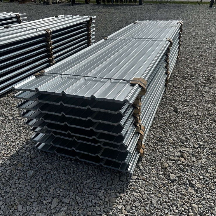 (25) Galvanized Pole Barn Siding