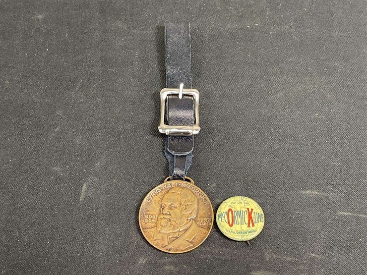 (2)-centennial-of-the-reaper-watch-fob-+-mccormick-button-image-1