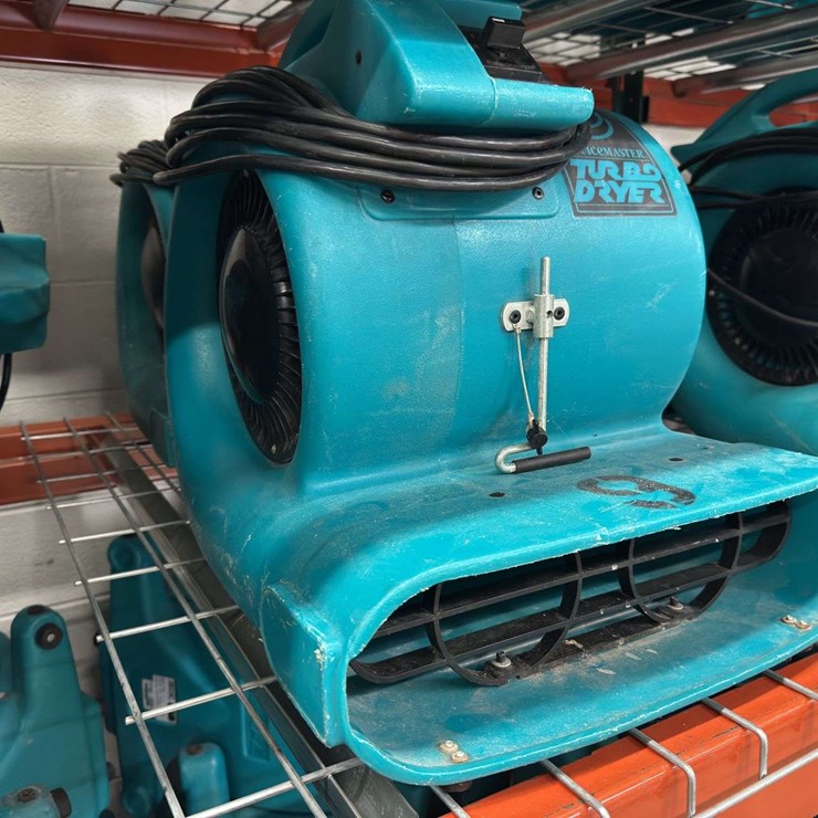 (2) Service Master Turbo Dryers