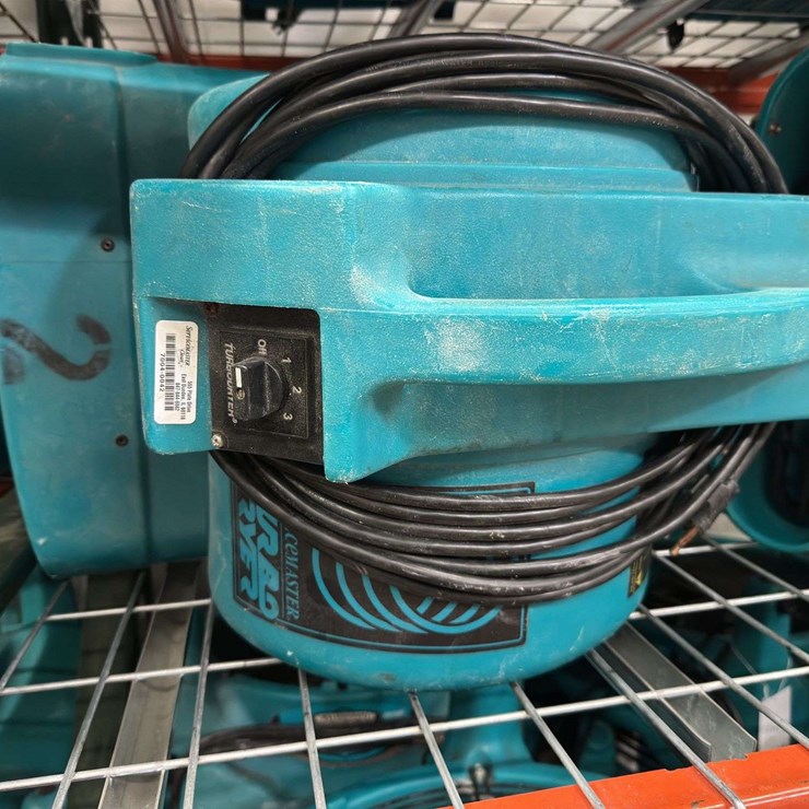 (3) Service Master Turbo Dryers