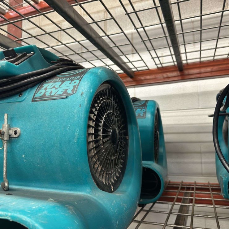 (2) Service Master Turbo Dryers