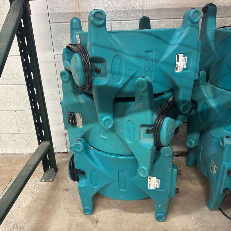 (3) Service master ace turbo dryers