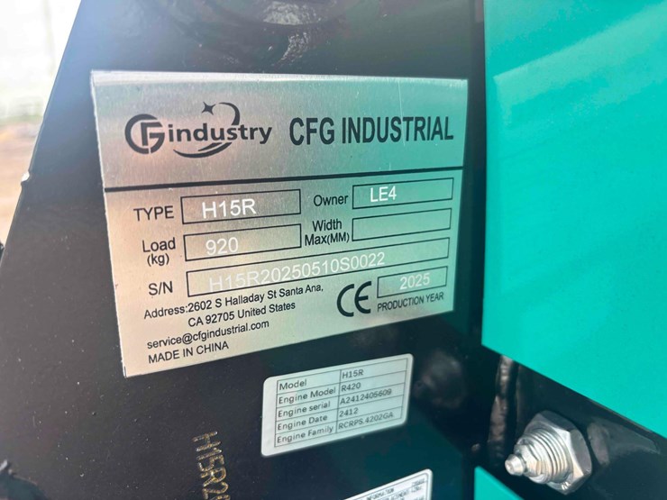 unused-2025-cfg-h15r-mini-excavator-image-13