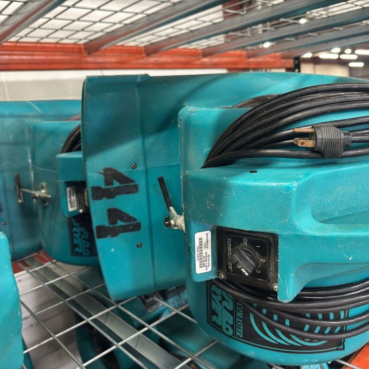 (2) Service Master Turbo Dryers