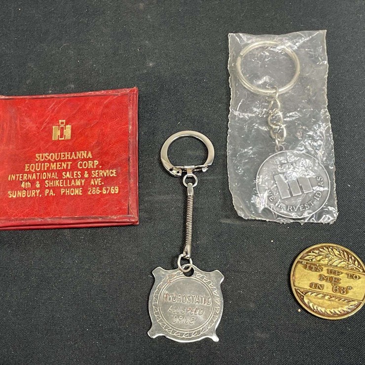 (4) IH Coin + Key Chains