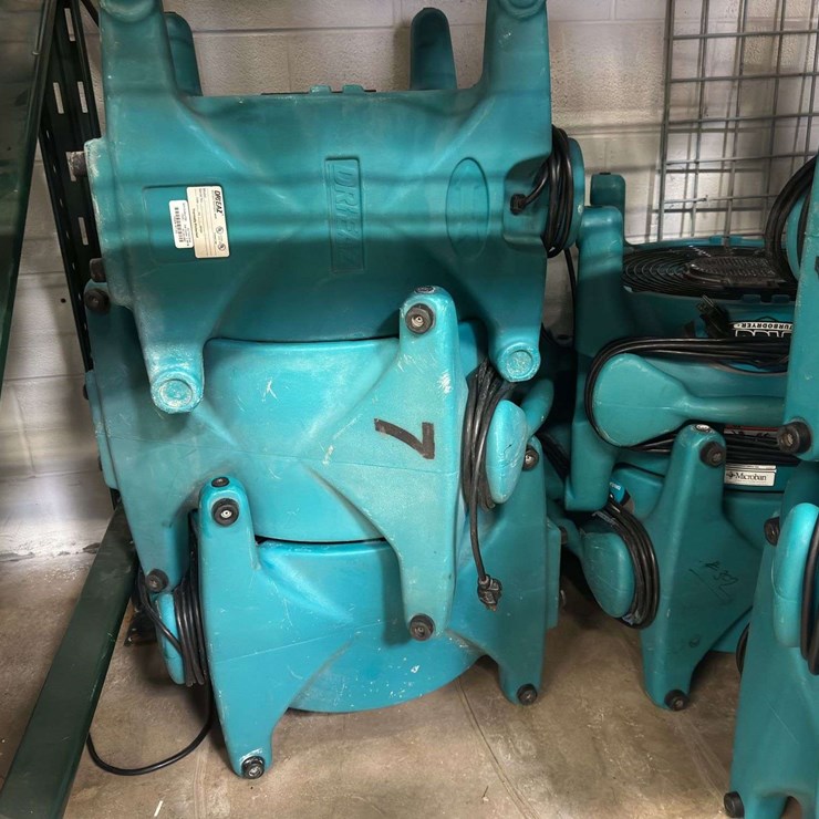 (3) Service Master Ace Turbo Dryers