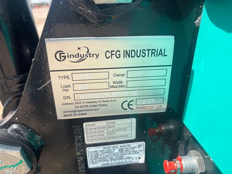unused-2025-cfg-h15r-mini-excavator-image-14