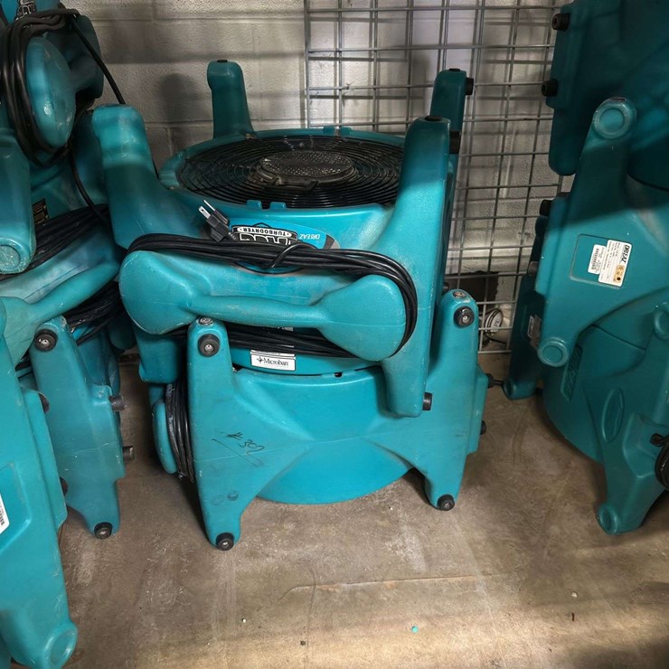 (2) Service Master Ace Turbo Dryers