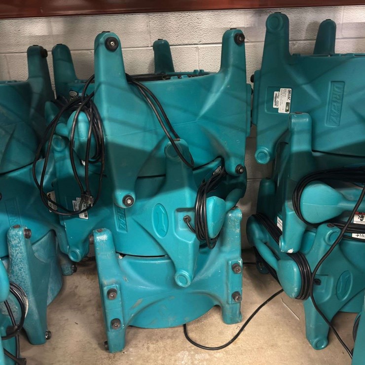(3) Service Master Ace Turbo Dryers