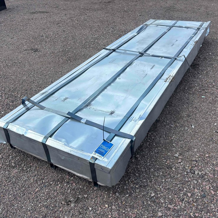 Unused Corrugated Galvanized Steel Panels