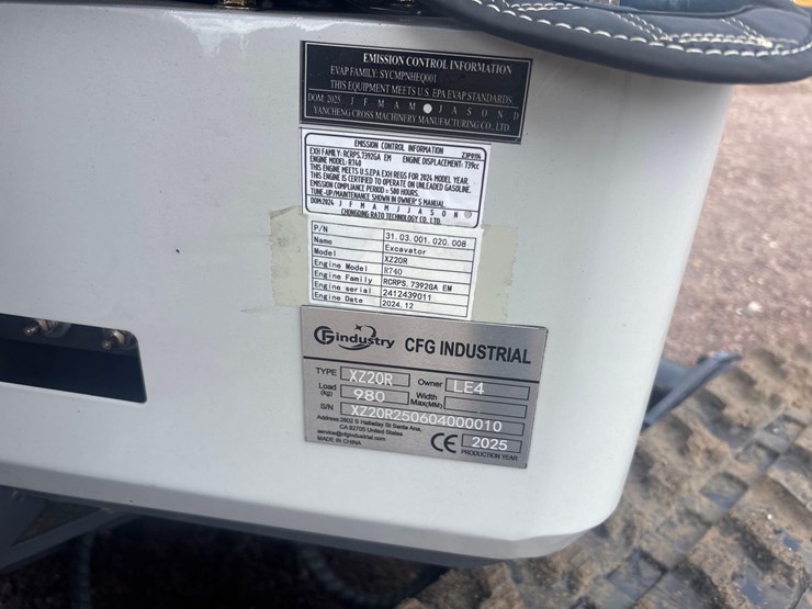 unused-2025-cfg-xz20r-mini-excavator-image-14