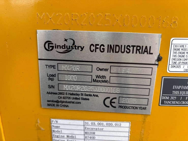 unused-2025-cfg-mx20r-mini-excavator-image-14