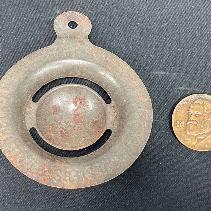(2) Centennial of the Reaper Coin + IHC Egg Separator