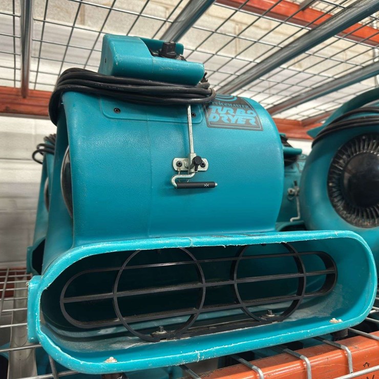 (2) Service Master Turbo Dryers