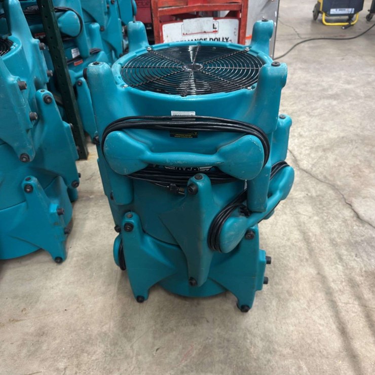 (3) Service Master Ace Turbo Dryers
