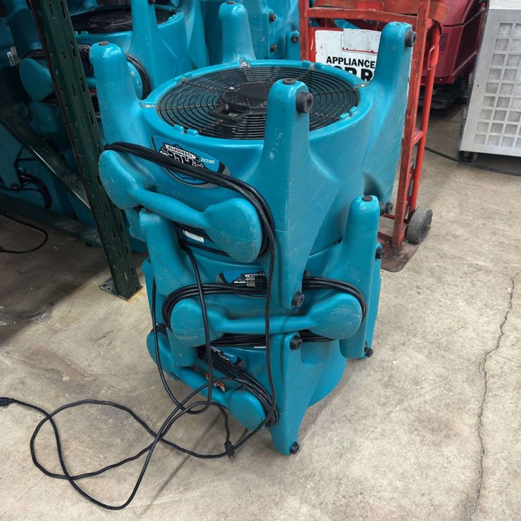 (3) Service Master Ace Turbo Dryers