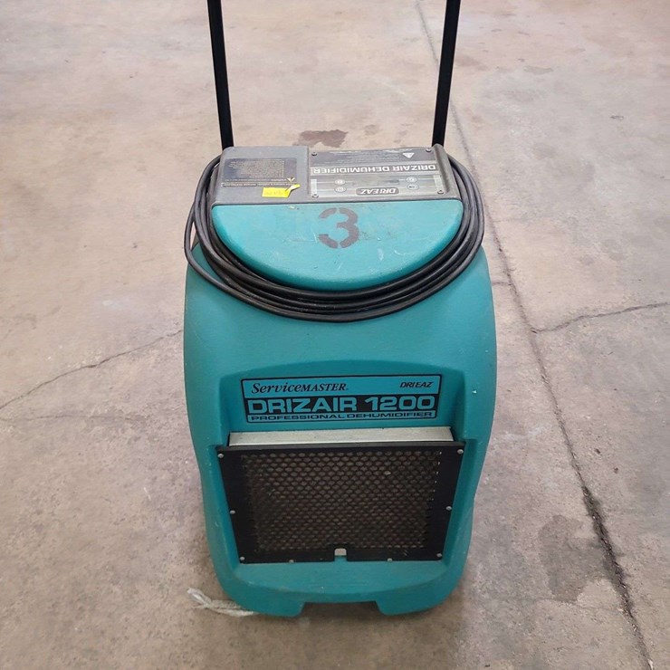 Dri-Eaz DrizAir 1200 Dehumidifier Total Hrs: 3906