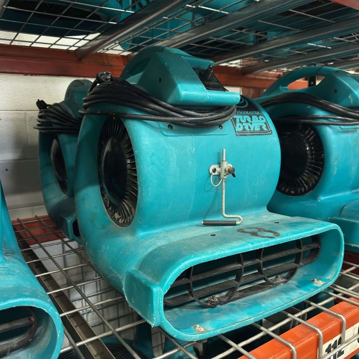 (2) Service Master Turbo Dryers