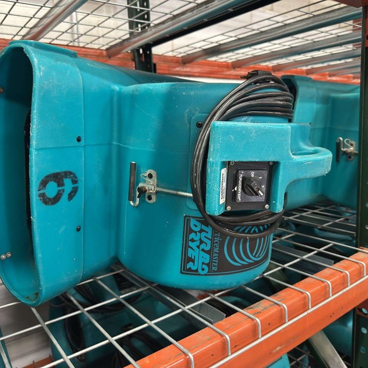 (2) Service Master Turbo Dryers