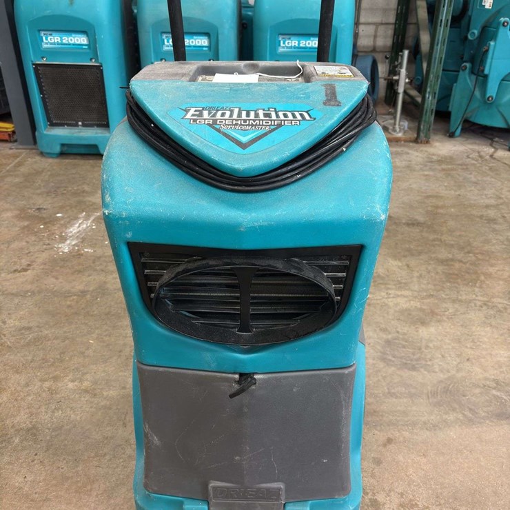 Dri-Eaz Evolution LGR Dehumidifier...Model:F292-SM…HRS: 3261.9