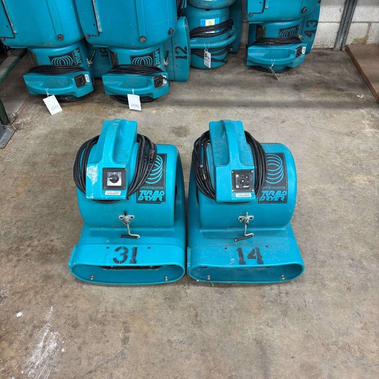 (2) Dri-Eaz TruboDryer…Model: F65-SM