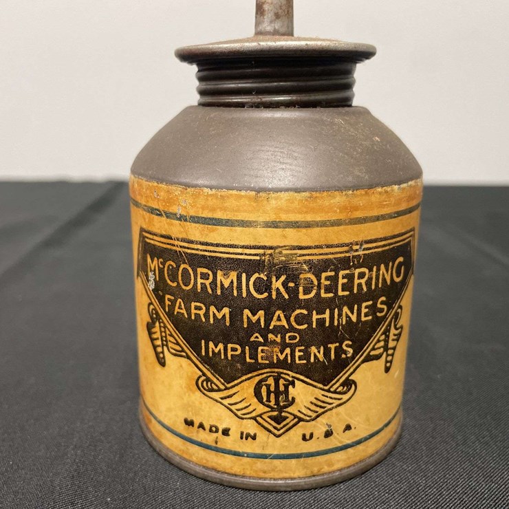 McCormick-Deering Farm Machines Oil Can