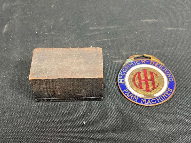 (2)-ihc-mccormick-deering-watch-fob-+-printers-block-image-1