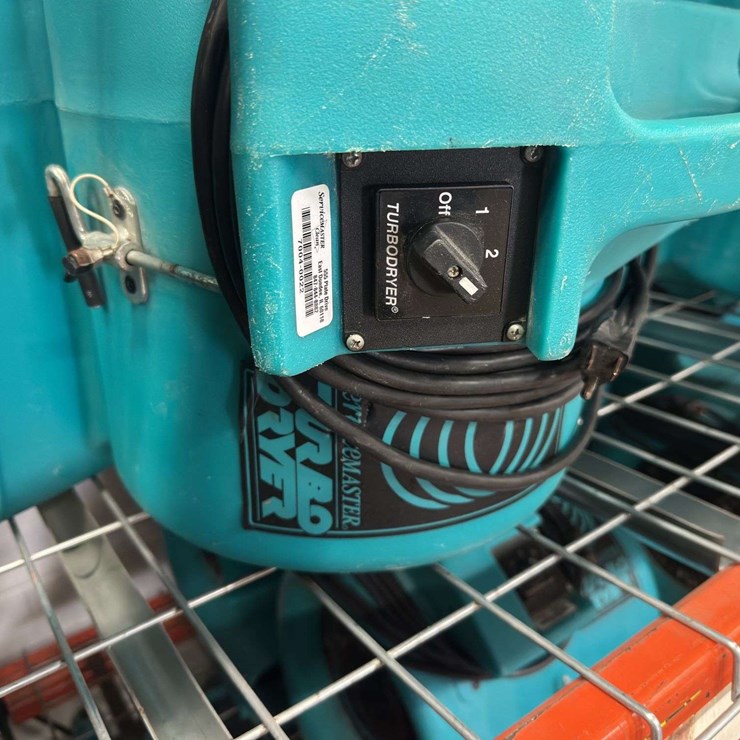 (2) Service Master Turbo Dryers