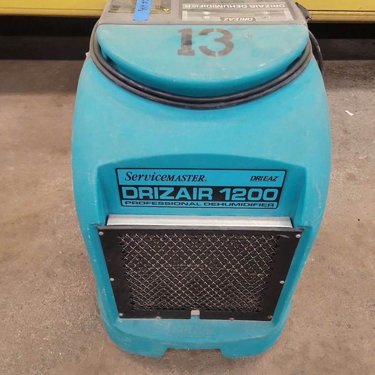 Dri-Eaz DrizAir 1200 Dehumidifier..Model:F203-SM..Total Hrs: 6,164