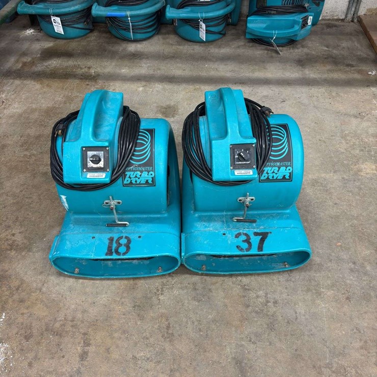(2) Dri-Eaz TruboDryer…Model: F65-SM