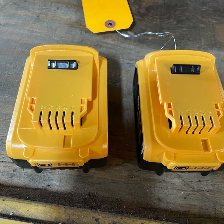 #2088 • (2) 20 Volt DeWalt Compatible Batteries (PR6)