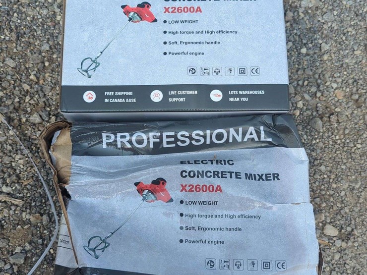 (2)-professional-electric-concrete-mixers---x2600a-image-1