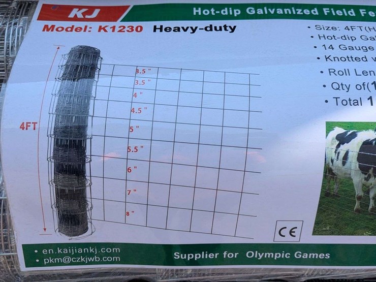 10-rolls---kj-heavy-duty-hot-dip-galvanized-field-fence---4-ft-(h)-x-100ft-(l)---k1230-image-4