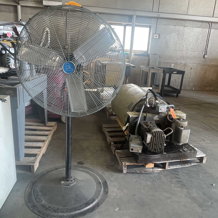 #2090 • Continental Dynamics Pedestal Fan (Wall G)