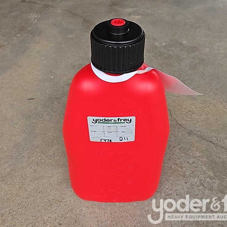 Unused 5 Gal Liquid Utility Jug