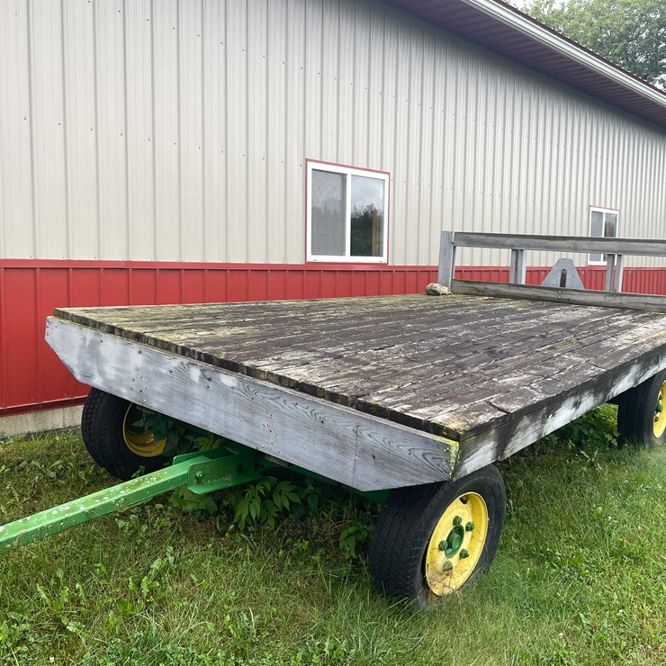 #6691 • 14' Hay Wagon Trailer