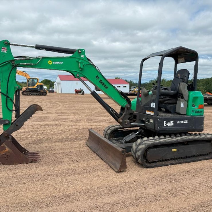 2018 BOBCAT E45