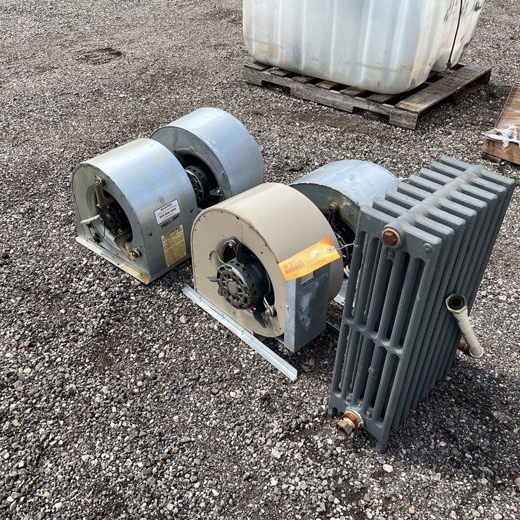#6352 • Radiator and (4) Squirrel Cage Fans
