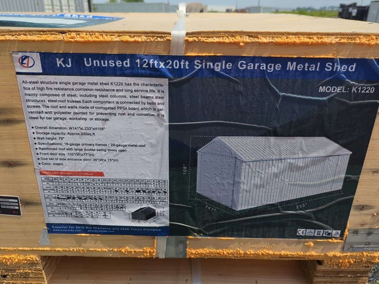 (1)-kj---12-ft-x-19-ft-single-garage-metal-shed---k1220-image-3