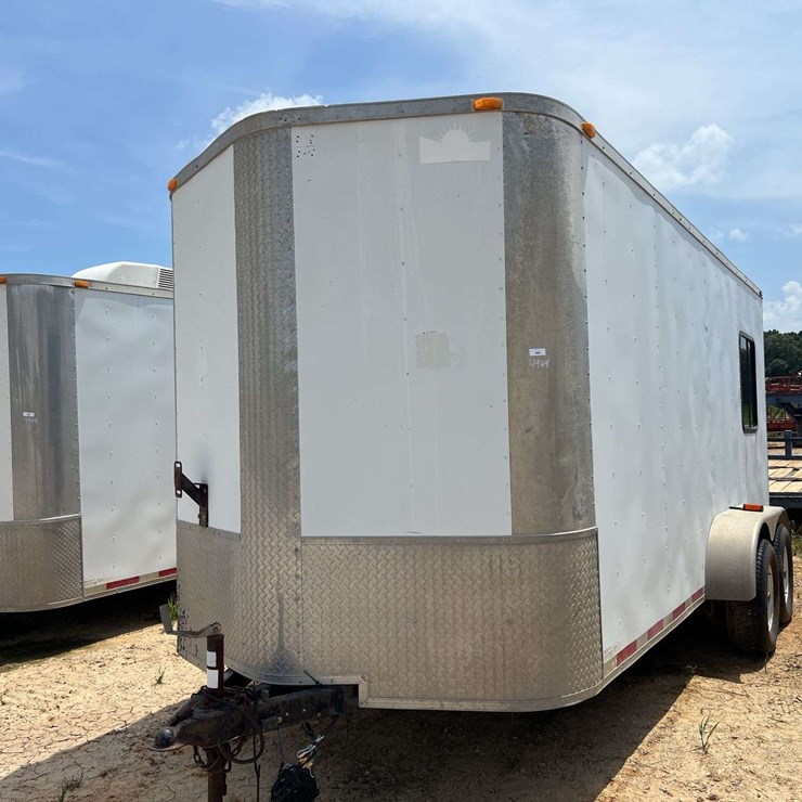 2014 Arising 80" x 16' T/A Enclosed Trailer
