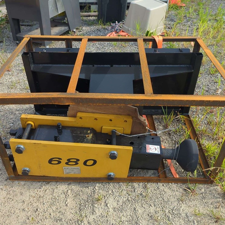 Skid Steer Post Driver - CFG Industrial - PD680-PZ