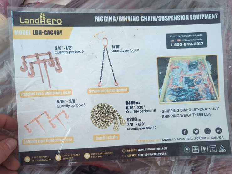 landhero-rigging/binding-chain/-suspension-equipment-image-2